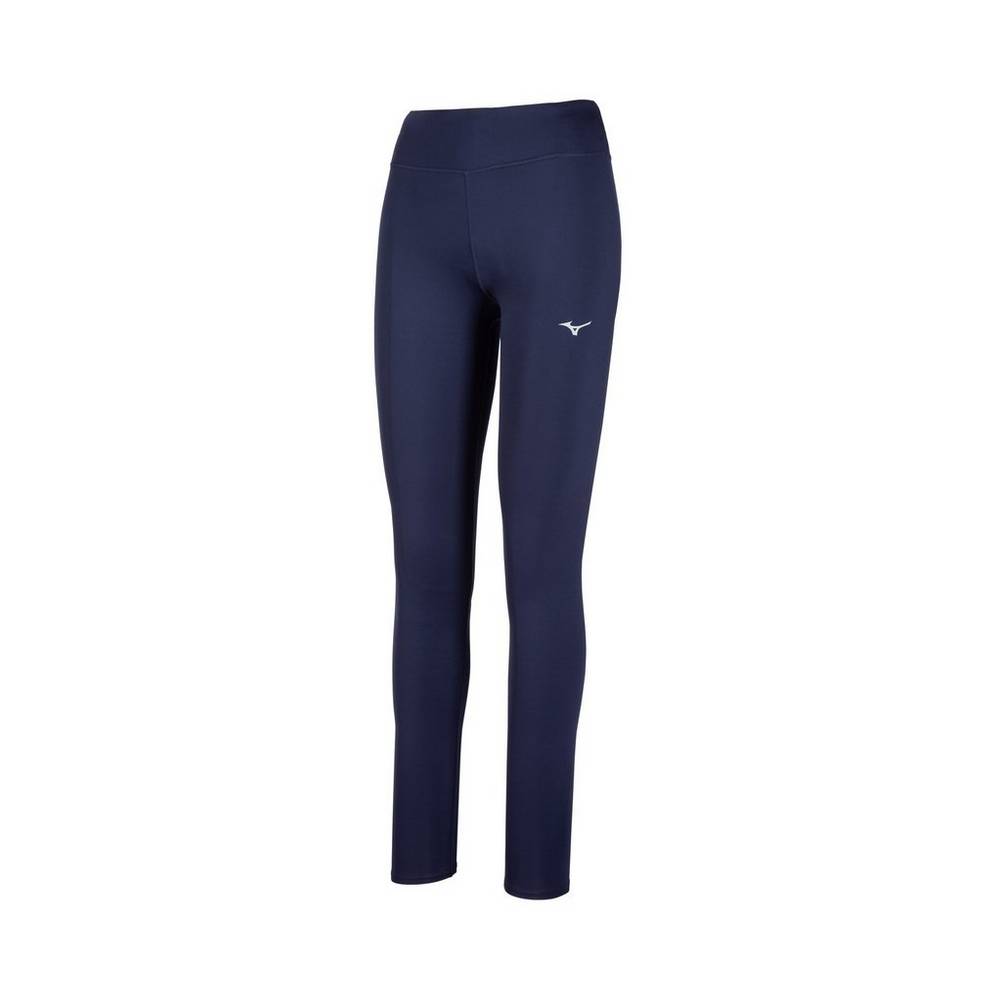 Mizuno Full Length Női Leggings Sötétkék SNM267403